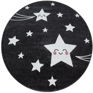 Ayyildiz Kids 610 Kinderteppich Ø 160 cm Grau