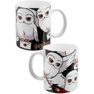 Harry Potter Tasse - Hedwig - Kaffeetasse Becher Kaffeebecher aus Keramik 320 ml