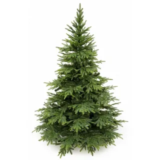Künstlicher Weihnachtsbaum natürliche kaukasische Fichte PVC + PE Höhe 220 cm - Grün