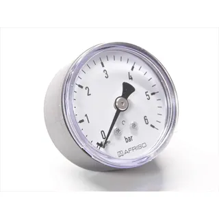 AFRISO Manometer R 1/4" axial Messbereich: 0 - 6 bar