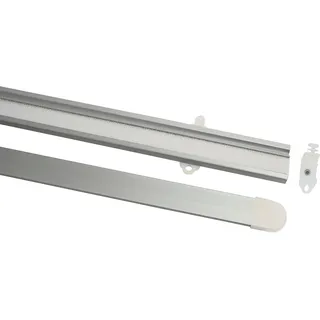 GARDINIA Paneelwagen 3-läufig Ø 0 mm 60 cm Silber/Grau