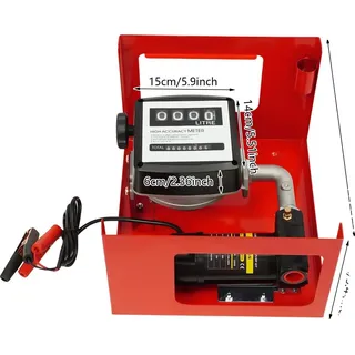 Elektrische Transferpumpe, hohe Kapazität, langlebige Konstruktion, Rot