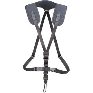 Neotech Super Harness, schwarz, regulär, Schlaufenbefestigung, Saxophon-Gurt (2601262)