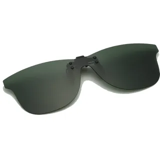Long Keeper Polarisierte Sonnenbrille Clip für Brillenträger, Polarisiert Sonnenbrille Zum Aufstecken für Damen Herren, Sonnenbrillen Aufsatz Brille