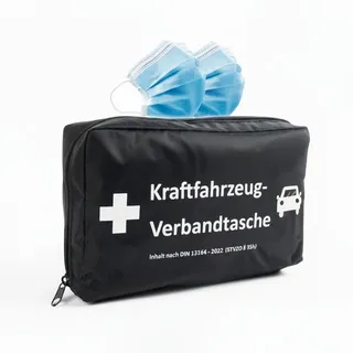 Karat KFZ-Verbandtasche - Erste Hilfe Set DIN 13164:2022 mit zwei Masken 1 St