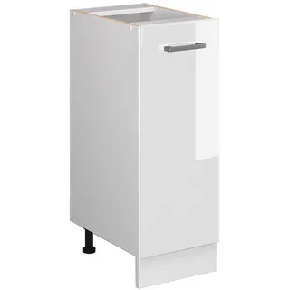 Vicco Unterschrank Apothekerschrank R-Line 30 x 81,6 x 46 cm Weiß