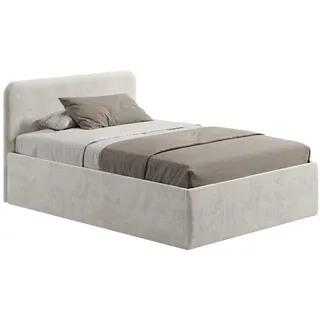 home collective Polsterbett 120 x 200 cm Hellbeige