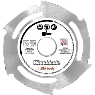 NUEVO 2024 - Disco tronzador de 6 dientes KWS UNI PRO (Ø 125 mm)