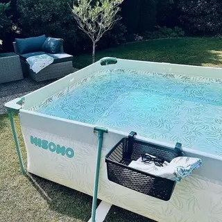 Pool-Aufbewahrungskorb – Aufbewahrungskorb, Poolzubehör, Getränkehalter für Poolrahmen, recycelter Kunststoff