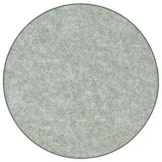 Snapstyle Schlingenteppich Memory Meliert Rund , Grün , Textil , Rund , 100x100 cm , Teppiche und Böden, Teppiche