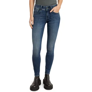 G-Star für Damen. D15266-9136-A889 Jeans Lynn Skinny blau (25/32), Lässig, Baumwolle, Denim