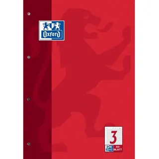 Oxford 100050342 Notizbuch A4 Rot