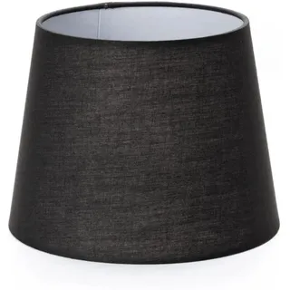 Orion Lightstyle Lampenschirm Ø 24 x 18 cm Stoff Konisch E27 Schwarz
