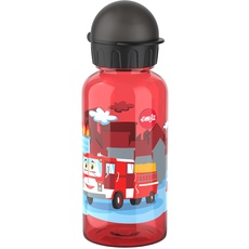 Bild N30512 Kids Tritan Trinkflasche | Fassungsvermögen: 0,4 Liter | 100% sicher/praktisch/hygienisch/dicht/unbedenklich | robust | Design: Fire Brigade