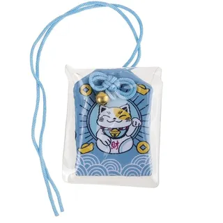Lachineuse Japanisches Omamori – Motiv Katze Maneki Neko – Glück – Traditionelle