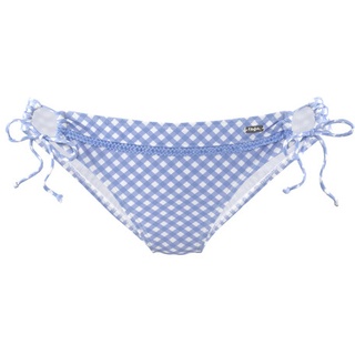 Buffalo Bikini-Hose Damen hellblau-kariert Gr.32