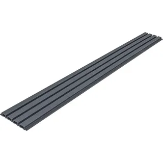 WPC Fassadenverkleidung DUVAR 10 m2 Anthrazit