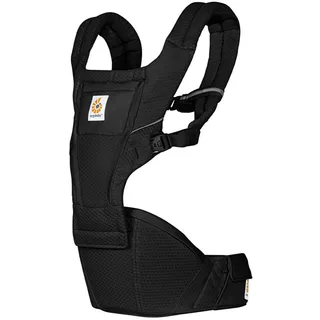 Ergobaby Alta Hip Seat Babytrage mit Babyhüftsitz für Babys und Kleinkinder ab 4 Monaten (5,5 kg - 20,4 kg), Hüftsitz Trage Hüfttrage mit SoftFlex Mesh