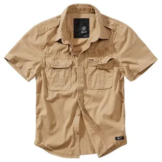 Brandit Textil Brandit Vintage Shirt Shortsleeve Camel - L