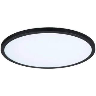 Paulmann LED Panel Atria Shine IP44 rund 398mm 20,8W 2800lm White Switch Schwarz