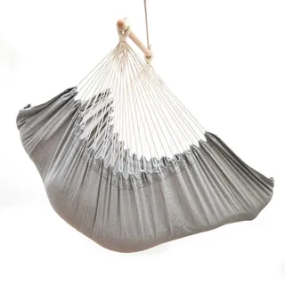 AMANKA XXL Liege Hängesessel mit Seitenfach und Kissen 220x120cm Outdoor Hängematte