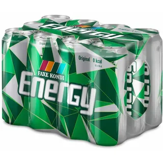 Faxe Kondi Energy 0 Kalorien 12x0,5 L - 12 x 0,5 L