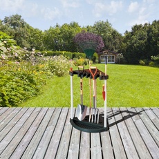 Bild von Eck-Aufbewahrung für Gartenwerkzeuge