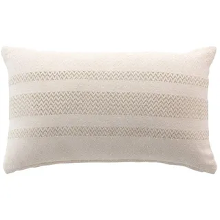 Douceur d'intérieur Doreline Zierkissen 30 x 50 cm Beige