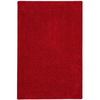 Snapstyle Cottage Hochflorteppich 200 x 200 cm Rot