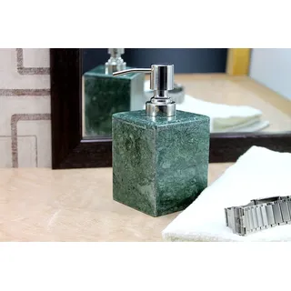 KLEO Marmor Steinseifenspender seifenspender Flüssigseifenspender - luxuriöse Badaccessoires-Kollektion - Marble Stone Soap Dispenser/Lotion Dispenser