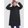 WOMAN COAT FIX HOOD Schwarz 38