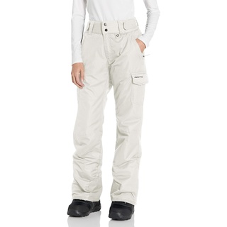 Arctix Isolierte Cargohose für Damen, Schneesport-Hose, Leises Grau, L x 29L