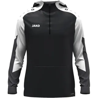 Jako Dynamic Zip-Hoodie Herren Schwarz/Weiß L