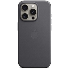 Bild Feingewebe Case mit MagSafe für iPhone 15 Pro schwarz