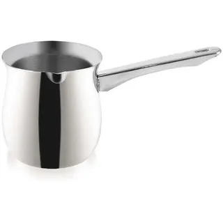 ORION Kaffeekanne aus Stahl Mokkakanne für türkischen Kaffee 0,4l - Silber