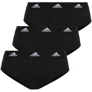 adidas Sportswear Bikinislip »"Sport Active Comfort Cotton"«, (3er Pack), mit Real Cool Cotton-Technologie, schwarz