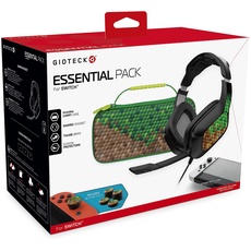 Gioteck - Essential Pack for Nintendo Switch, Switch Lite, Switch OLED (Cube)