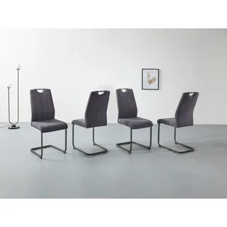 Hela Freischwinger CHRISTINA Polyester grau 1 Stück