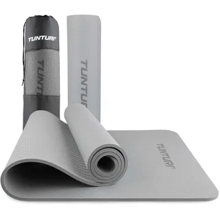 Tunturi Yogamatte 8mm grau