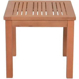 Garden Pleasure TUCSON Beistelltisch 44 x 44 x 40,7 cm Braun