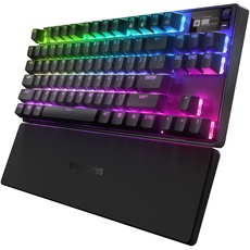 Bild Apex Pro TKL Wireless HyperMagnetic Gaming-Tastatur – E-Sports TKL-Formfaktor – Anpassbares Ansprechverhalten – PBT-Keycaps – Bluetooth – 2,4 GHz– USB-C – Amerikanisch Tastatur (QWERTY)