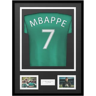 Avalo Objektrahmen Aluminium - Einrahmung Fußballtrikot - 3D Box Frame - 60x80 CM - Schwarz - Deep Frame - Trikot Einrahmung in Bilderrahmen