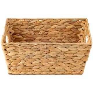 Echtwerk Aufbewahrungskorb Rechteckig 35 x 25 x 16 cm Naturfarben
