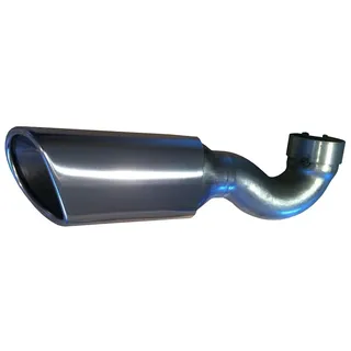 Audi 4L0071771B Endrohrblende Links für Offroad Style Heckschürze hochglänzend