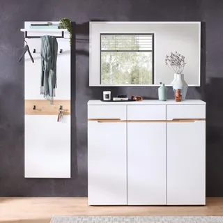 Innostyle Memphis 120 x 107 x 38 cm weiß / weiß matt