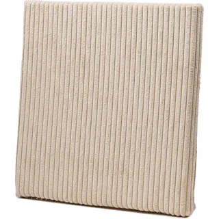 GÖZZE Sitzkissen ANAFI creme LBH 40x40x3 cm beige Bodenkissen Sitzsack - Beige