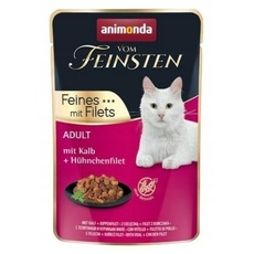 Bild von Vom Feinsten Adult Kalb + Hühnchenfilet 36 x 85 g