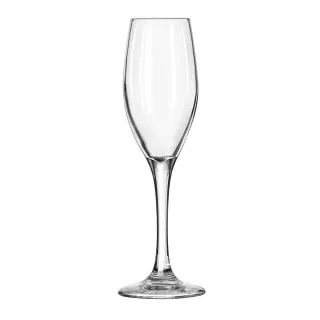 LIBBEY Sektglas PERCEPTION, 170 ml, Stilvolle Trinkgläser mit den Maßen Ø 7 x H 21,5 cm, 1 Karton = 12 Stück