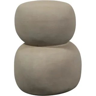 Livetastic Couchtisch , Graugrün , Glas , organisch , 35x47x41 cm , Wohnzimmer, Wohnzimmertische, Couchtische, Couchtische Glas