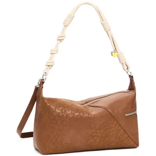 Desigual Damen Sierra Camel Hunting Tasche, braun